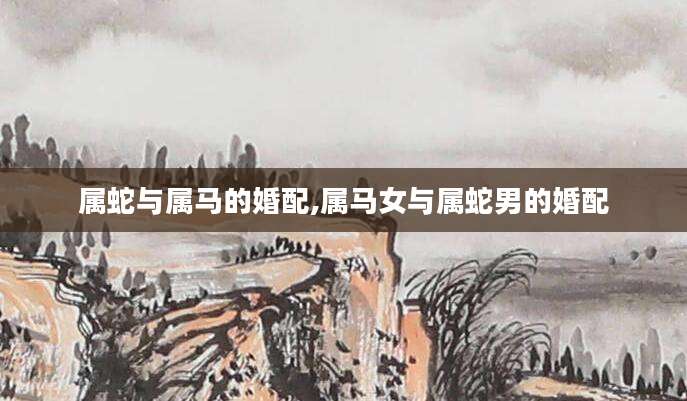 属蛇与属马的婚配,属马女与属蛇男的婚配