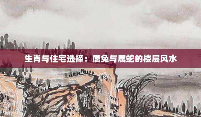 生肖与住宅选择：属兔与属蛇的楼层风水